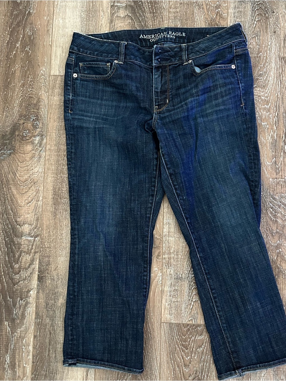 American Eagle Outfitters Women’s Dark Blue Boot Cut Jeans
